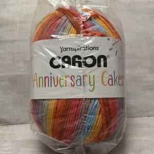 Yarnspirations Caron Anniversary Cakes Yarn Beach Towel Limited Edition 35.3oz